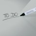 Wall Mounted Magnetic Glass Board 1500x1000x18mm - Grey