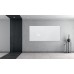 Wall Mounted Magnetic Glass Board 2000x1000x18mm - Super White