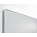 Wall Mounted Magnetic Glass Board 1500x1000x18mm - Matt Super White
