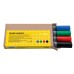 Board Marker - Black, Blue,Red,Green, Non-permanent (4) - BA010