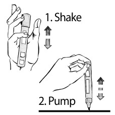 Chalk Marker, Black Chisel Tip 5-15mm (1) - GL170