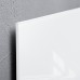 Wall Mounted Magnetic Glass Board 1200x900x18mm - Super White
