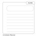 RHINO Desk Pad; 5-Column Planner; A3; 90gsm FSC Paper; 50 Sheets (Pack of 10)