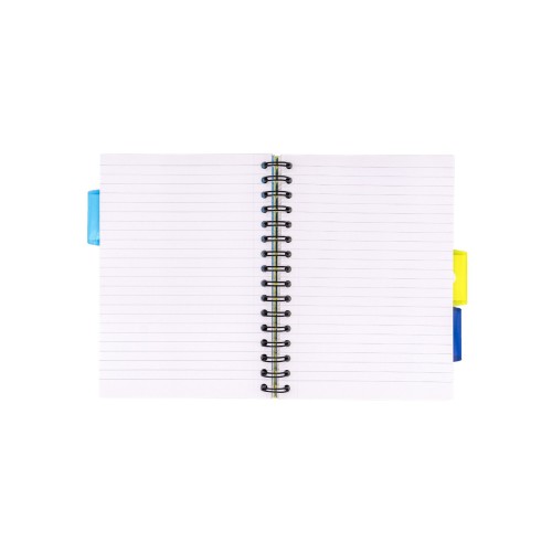 Pukka Pad Stripes Polypropylene Project Book 250 Pages A5 Blue/Pink (3)