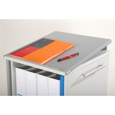ROCADA VISUALLINE Multifunctional Office Caddy with Shelves - Grey