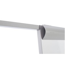 ROCADA VISUALLINE Mobile Magnetic Flipchart (Height Adjustable with Castors) - Grey