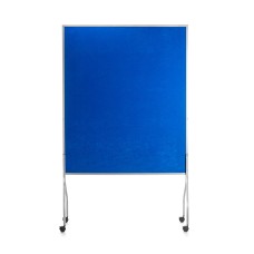 ROCADA VISUALLINE Mobile Acoustic Room Divider - Blue