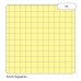 RHINO A4 Yellow Paper Refill Pad 100 Page 7mm Squared (Pack of 36)