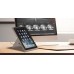 A4 Fold-away Document Stand - Natural Aluminium