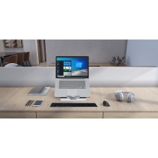 2.4 GHz Wireless Rechargeable Keyboard with Number pad - Black