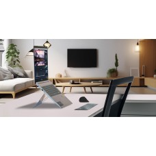 Attachable Laptop Stand - Natural Aluminium