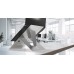 Laptop Stand with Document Holder for Oversized Laptops - Natural Aluminium