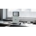 Hybrid Laptop stand with Document Holder - Natural Aluminium