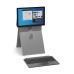 Stand for Microsoft Surface Pro and other tablets with a kickstand - Natural Aluminium