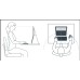 Stand for Microsoft Surface Pro and other tablets with a kickstand - Natural Aluminium